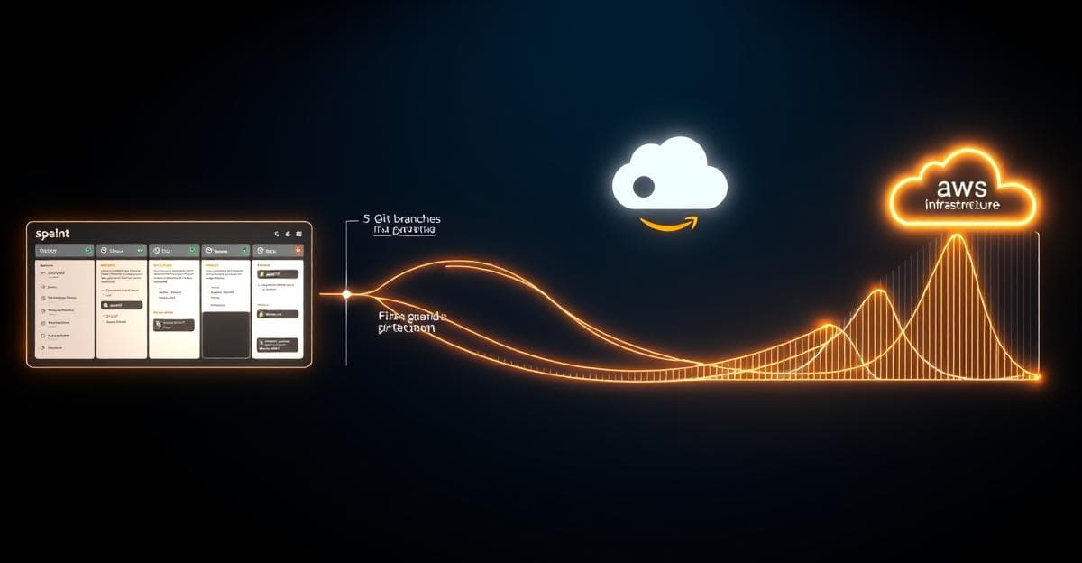 Agile End-to-End Sprint — Jira to Git to AWS